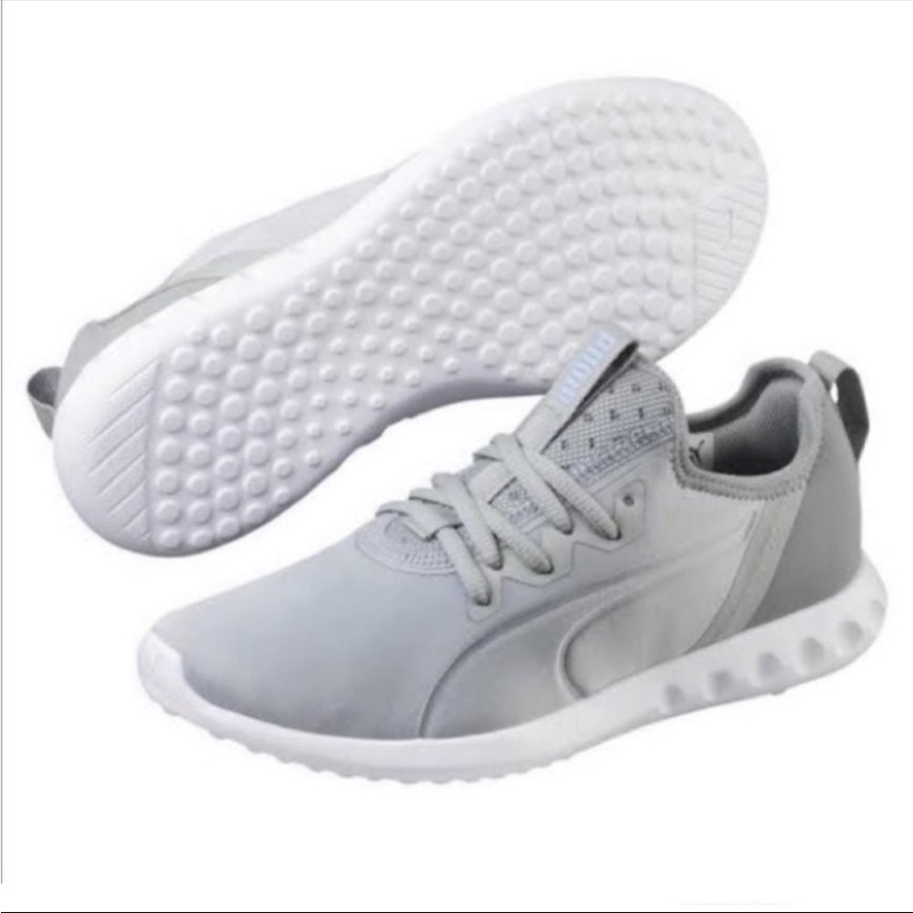 NWT PUMA Women's Carson 2 X Wn Sneaker Quarry-cerulean Blue Gray Size 8.5